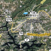 Map Of Hot Springs
